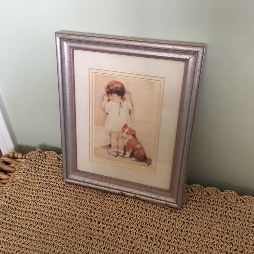 Bessie Pease Gutmann print “in Disgrace”